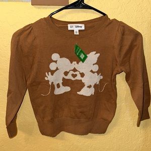 Toddler gap Disney pull over sweater